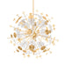 Corbett Lighting Canada - 12 Light Chandelier - Gleason - Vintage Gold Leaf- Union Lighting Luminaires Decor