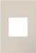 Legrand Canada - One-Gang-Plus Screwless Wall Plate with Microban- Union Lighting Luminaires Decor