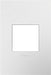 Legrand Canada - One-Gang Screwless Wall Plate with Microban - Adorne - Gloss White- Union Lighting Luminaires Decor