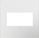 Legrand Canada - Two-Gang Screwless Wall Plate with Microban - Adorne - Gloss White- Union Lighting Luminaires Decor