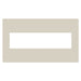 Legrand Canada - Four-Gang Screwless Wall Plate with Microban- Union Lighting Luminaires Decor