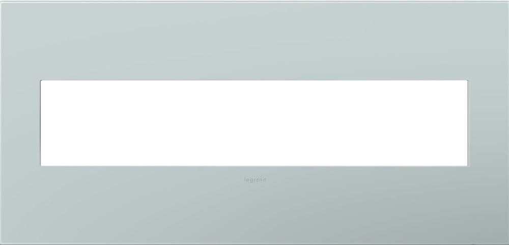 Legrand Canada - Five-Gang Screwless Wall Plate - Adorne - Pale Blue- Union Lighting Luminaires Decor