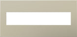 Legrand Canada - Five-Gang Screwless Wall Plate - Adorne - Titanium- Union Lighting Luminaires Decor