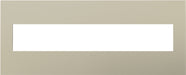 Legrand Canada - Six-Gang Screwless Wall Plate - Adorne - Titanium- Union Lighting Luminaires Decor