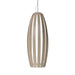 Accord Lighting - One Light Pendant - Barrel - Organic Cappuccino- Union Lighting Luminaires Decor