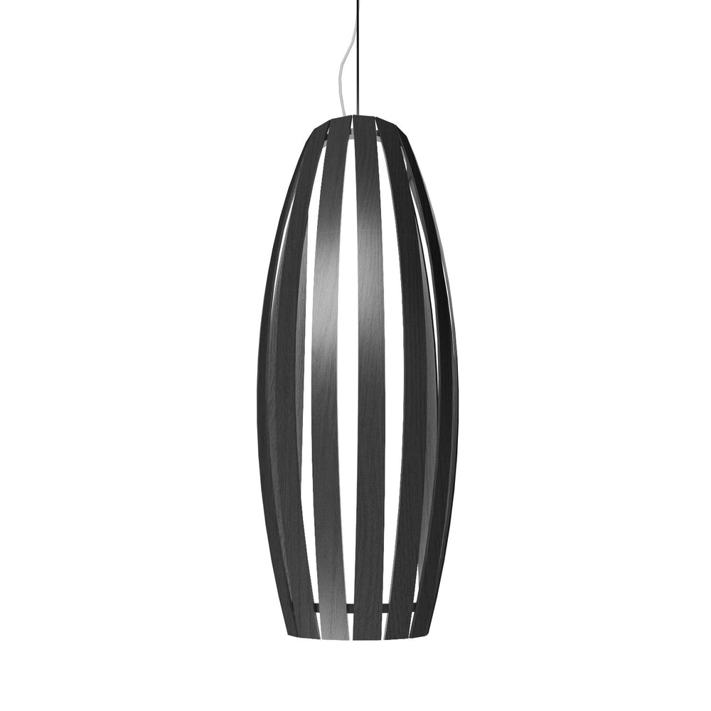 Accord Lighting - One Light Pendant - Barrel - Organic Grey- Union Lighting Luminaires Decor