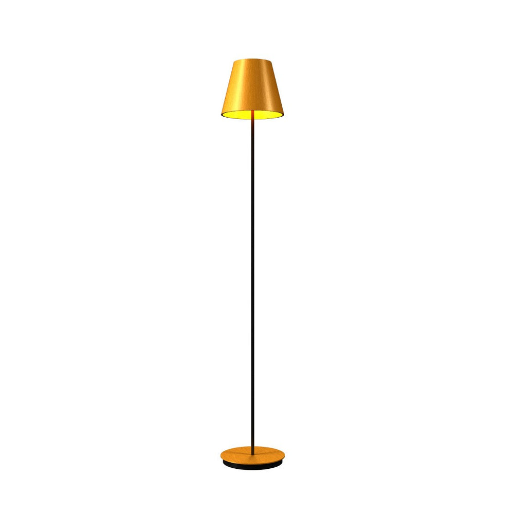 Accord Lighting - One Light Floor Lamp - Conical - Organic Gold- Union Lighting Luminaires Decor