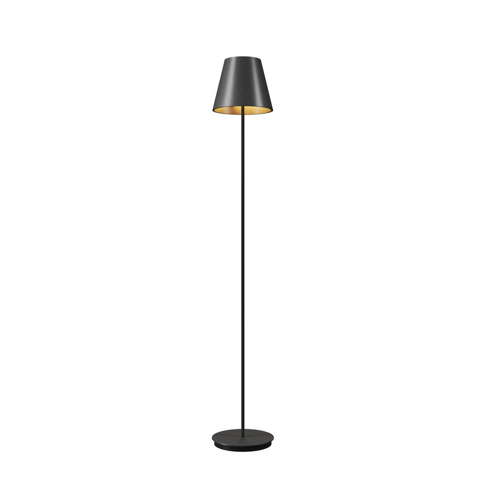 Accord Lighting - One Light Floor Lamp - Conical - Organic Grey- Union Lighting Luminaires Decor
