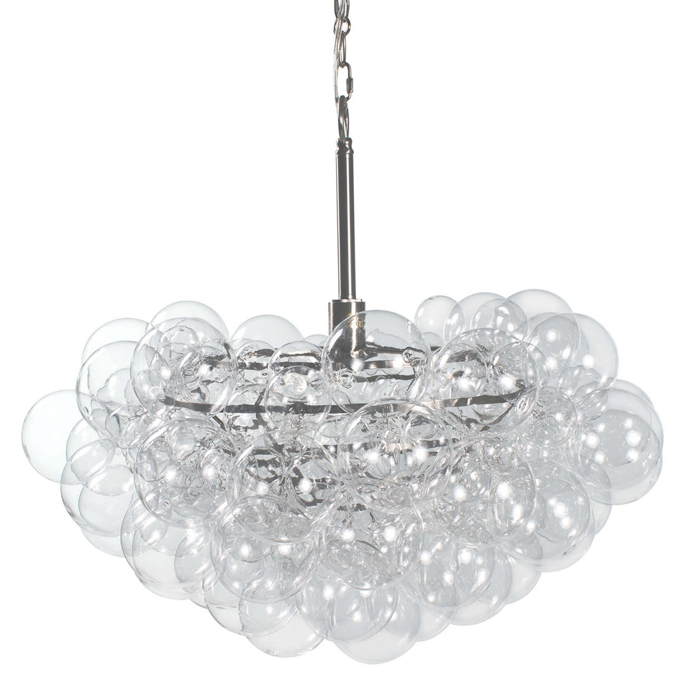 Regina Andrew Canada - One Light Chandelier - Bubbles - Brushed Nickel- Union Lighting Luminaires Decor