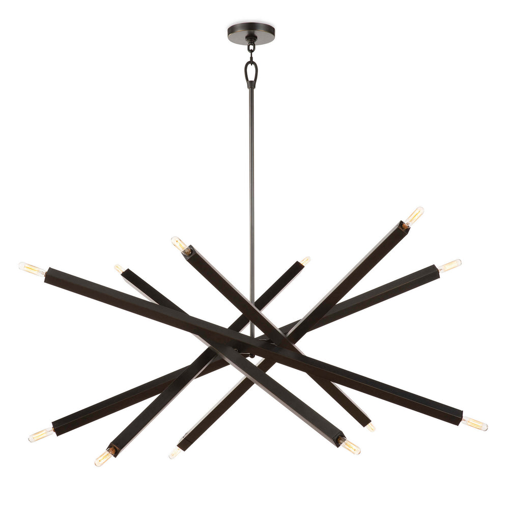 Regina Andrew Canada - 12 Light Chandelier - Viper - Oil Rubbed Bronze- Union Lighting Luminaires Decor