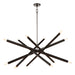 Regina Andrew Canada - 12 Light Chandelier - Viper - Oil Rubbed Bronze- Union Lighting Luminaires Decor