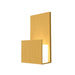 Accord Lighting - Two Light Wall Lamp - Clean - Organic Gold- Union Lighting Luminaires Decor