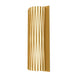 Accord Lighting - Two Light Wall Lamp - Living Hinges - Organic Gold- Union Lighting Luminaires Decor