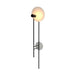 Accord Lighting - One Light Wall Lamp - Dot - Organic White- Union Lighting Luminaires Decor