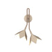 Accord Lighting - One Light Wall Lamp - Sakura - Organic Cappuccino- Union Lighting Luminaires Decor