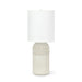 Palecek Canada - One Light Table Lamp - Gemma - White- Union Lighting Luminaires Decor