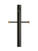 Generation Lighting Canada. - Post with Ladder Rest and Photo Cell - Outdoor Posts - Black- Union Lighting Luminaires Decor