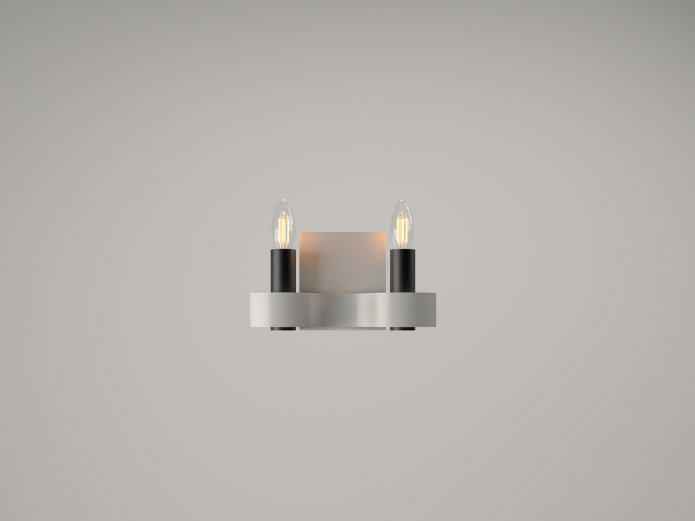 Accord Lighting - One Light Wall Lamp - Flow - Organic White- Union Lighting Luminaires Decor