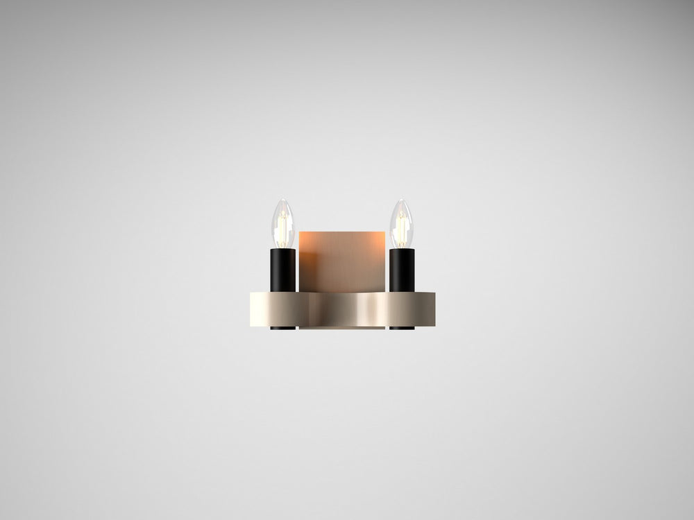 Accord Lighting - One Light Wall Lamp - Flow - Organic Cappuccino- Union Lighting Luminaires Decor