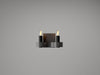 Accord Lighting - One Light Wall Lamp - Flow - Organic Grey- Union Lighting Luminaires Decor