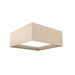 Accord Lighting - LED Ceiling Mount - Squares - Organic Cappuccino- Union Lighting Luminaires Decor