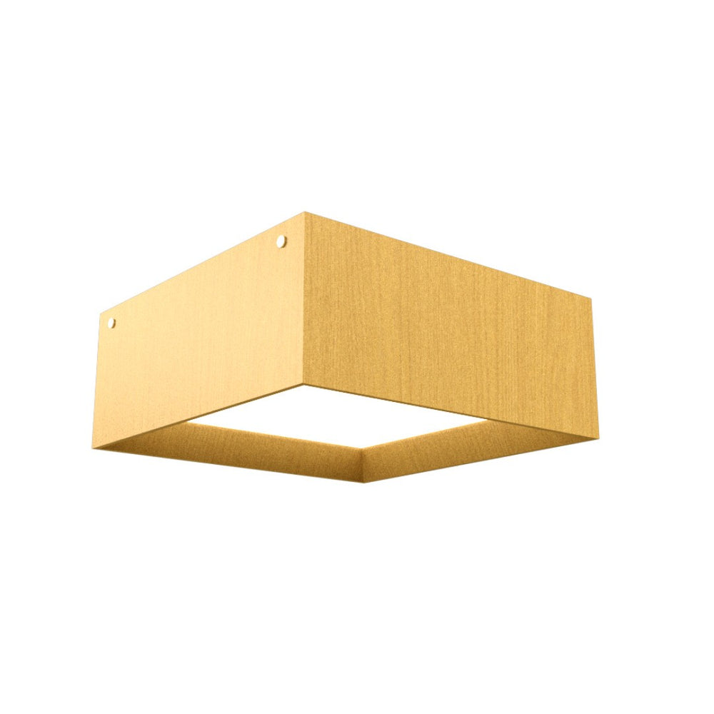 Accord Lighting - LED Ceiling Mount - Squares - Organic Gold- Union Lighting Luminaires Decor