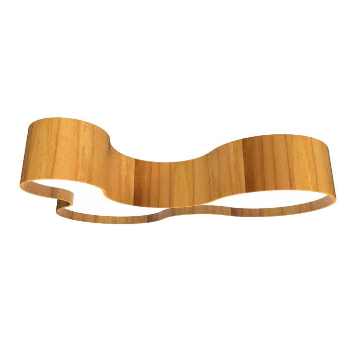 Accord Lighting - LED Ceiling Mount - Organic - Teak- Union Lighting Luminaires Decor