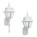 Generation Lighting Canada. - One Light Outdoor Wall Lantern - Polycarbonate Outdoor - White- Union Lighting Luminaires Decor