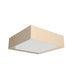 Accord Lighting - LED Ceiling Mount - Squares - Organic Cappuccino- Union Lighting Luminaires Decor