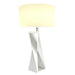 Accord Lighting - One Light Table Lamp - Spin - Organic White- Union Lighting Luminaires Decor