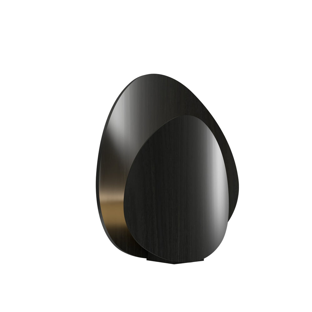 Accord Lighting - One Light Table Lamp - Leaf - Charcoal- Union Lighting Luminaires Decor