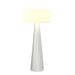 Accord Lighting - One Light Floor Lamp - Conical - Organic White- Union Lighting Luminaires Decor