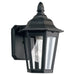 Generation Lighting Canada - One Light Outdoor Wall Lantern - Brentwood - Black- Union Lighting Luminaires Decor