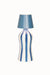 Zafferano - Bottle - Lido - Light Blue Stripes- Union Lighting Luminaires Decor