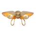 Regina Andrew Canada - Two Light Wall Sconce - Keaton - Natural Brass- Union Lighting Luminaires Decor
