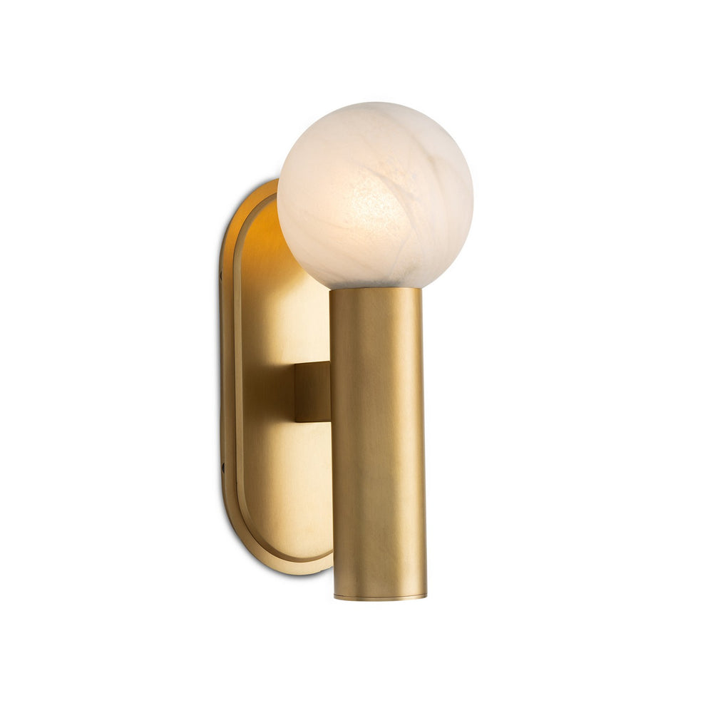 Regina Andrew Canada - LED Wall Sconce - Dion - Natural Brass- Union Lighting Luminaires Decor
