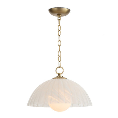 Regina Andrew Canada - One Light Pendant - Dariel - White- Union Lighting Luminaires Decor