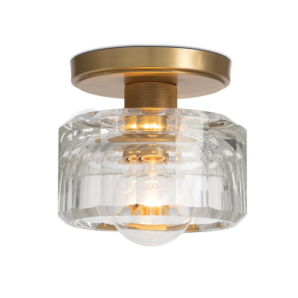 Regina Andrew Canada - One Light Flush Mount - Bijoux - Clear- Union Lighting Luminaires Decor