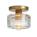 Regina Andrew Canada - One Light Flush Mount - Bijoux - Clear- Union Lighting Luminaires Decor