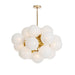 Regina Andrew Canada - 17 Light Chandelier - Shine - Natural Brass- Union Lighting Luminaires Decor