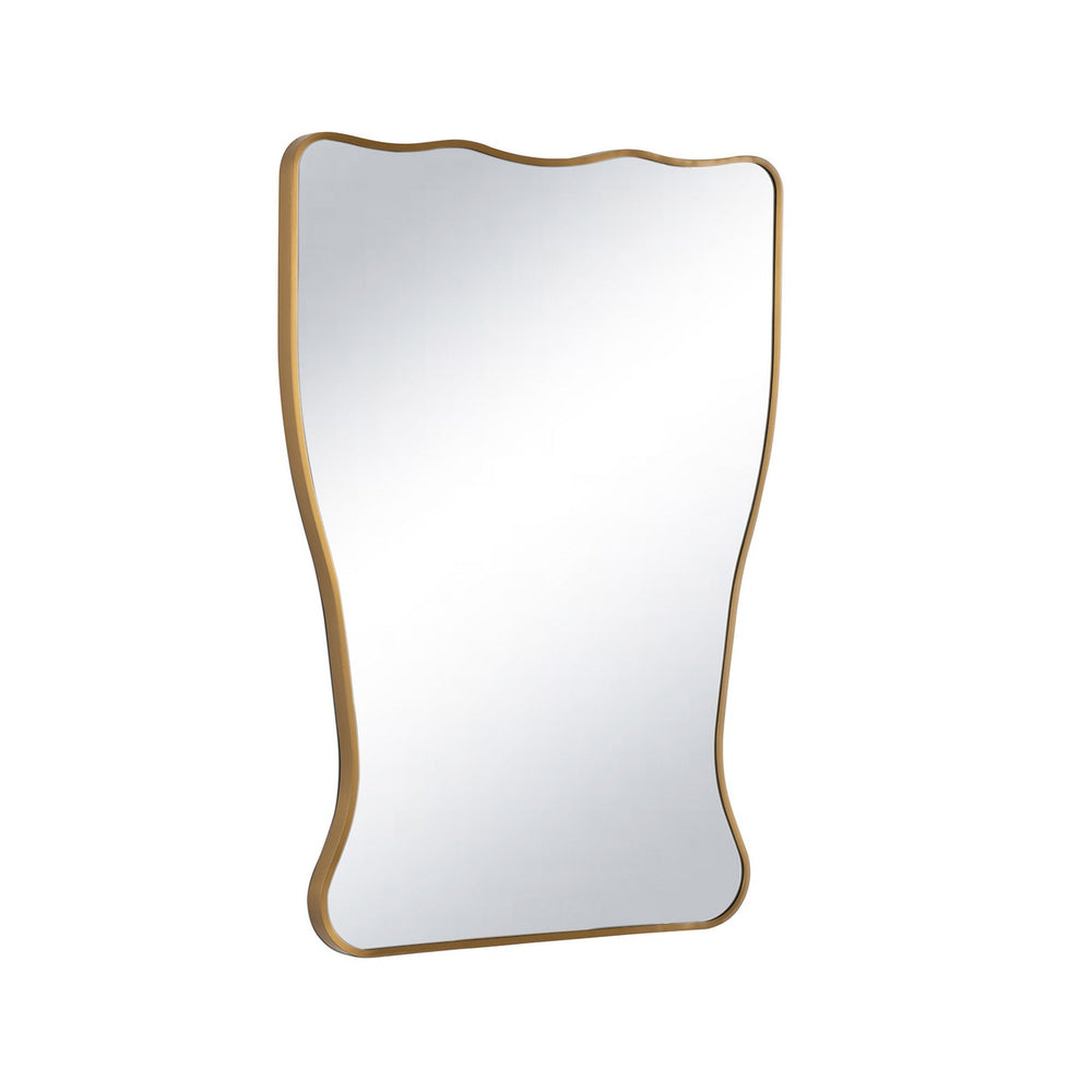 Regina Andrew Canada - Mirror - Piero - Natural Brass- Union Lighting Luminaires Decor