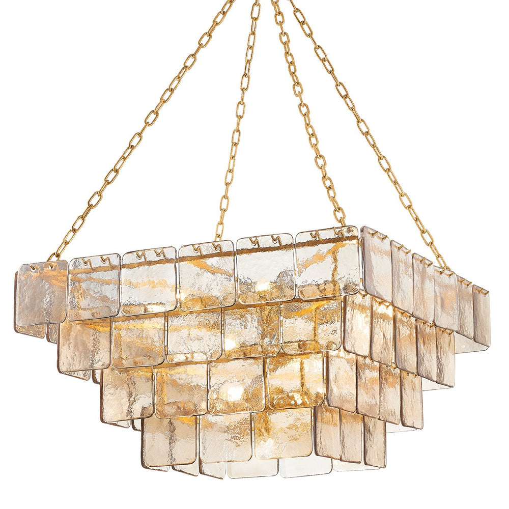 Corbett Lighting Canada - 17 Light Chandelier - Regal - Vintage Gold Leaf- Union Lighting Luminaires Decor
