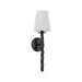 Troy Lighting Canada - One Light Wall Sconce - Alvaro - Textured Black- Union Lighting Luminaires Decor