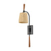 Troy Lighting Canada - One Light Wall Sconce - Harlyn - Textured Black- Union Lighting Luminaires Decor