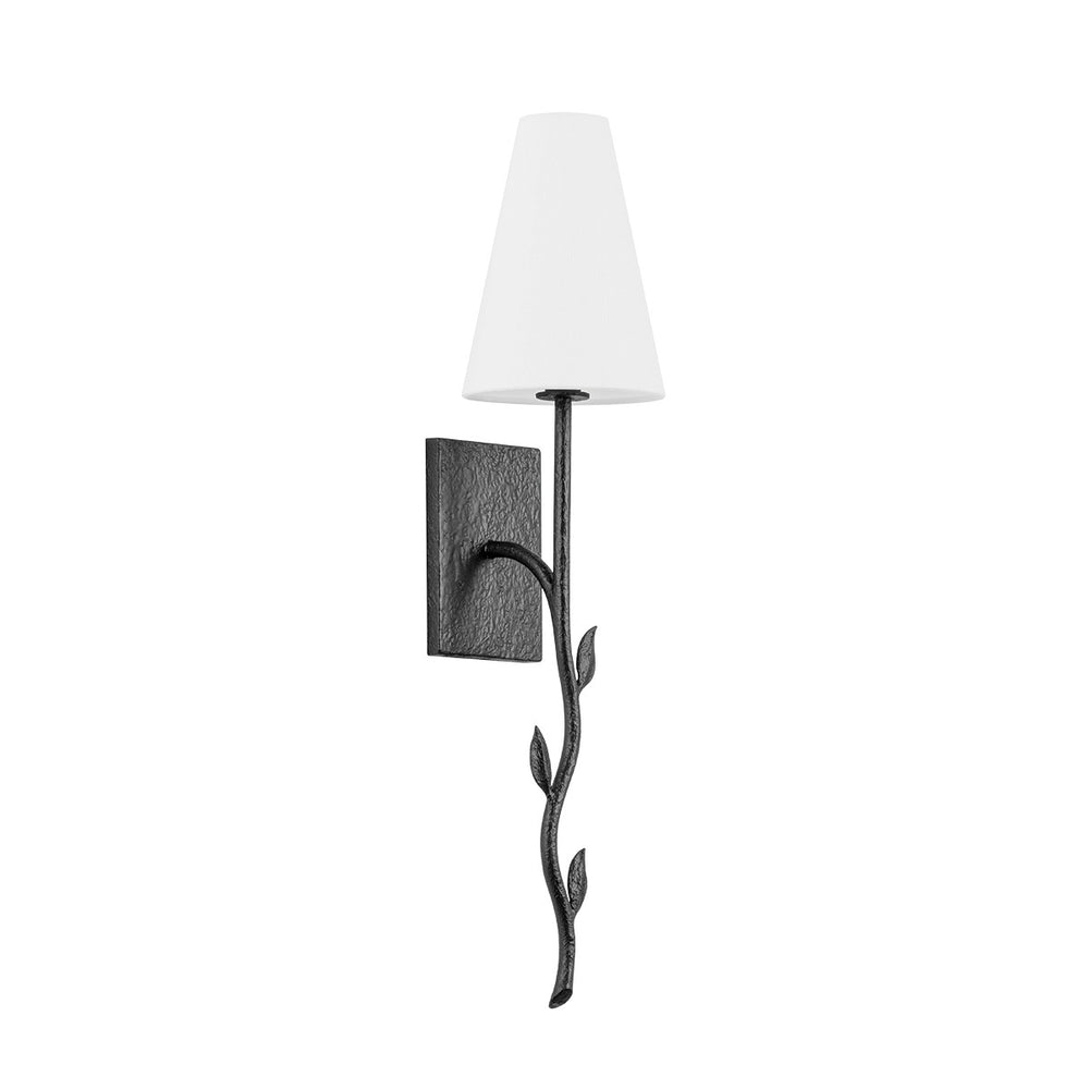 Troy Lighting Canada - One Light Wall Sconce - Elwyn - Black Iron- Union Lighting Luminaires Decor