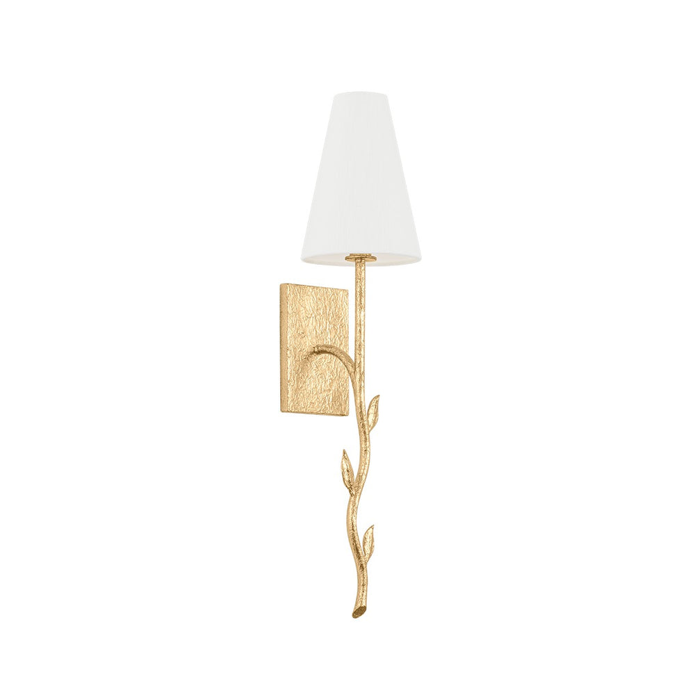 Troy Lighting Canada - One Light Wall Sconce - Elwyn - Vintage Gold Leaf- Union Lighting Luminaires Decor