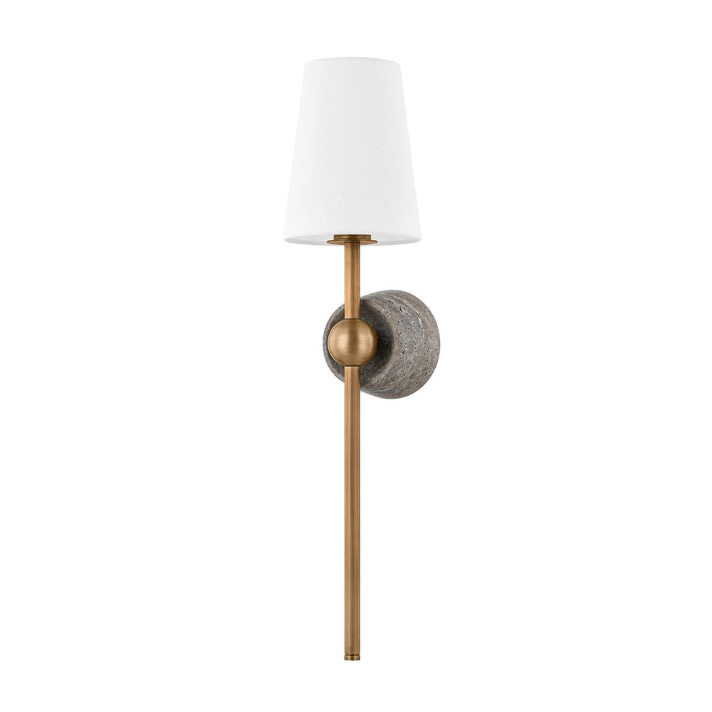 Troy Lighting Canada - One Light Wall Sconce - Los Vilos - Patina Brass- Union Lighting Luminaires Decor