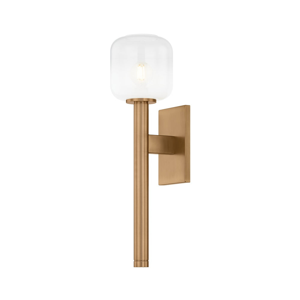 Troy Lighting Canada - One Light Wall Sconce - Axton - Patina Brass- Union Lighting Luminaires Decor
