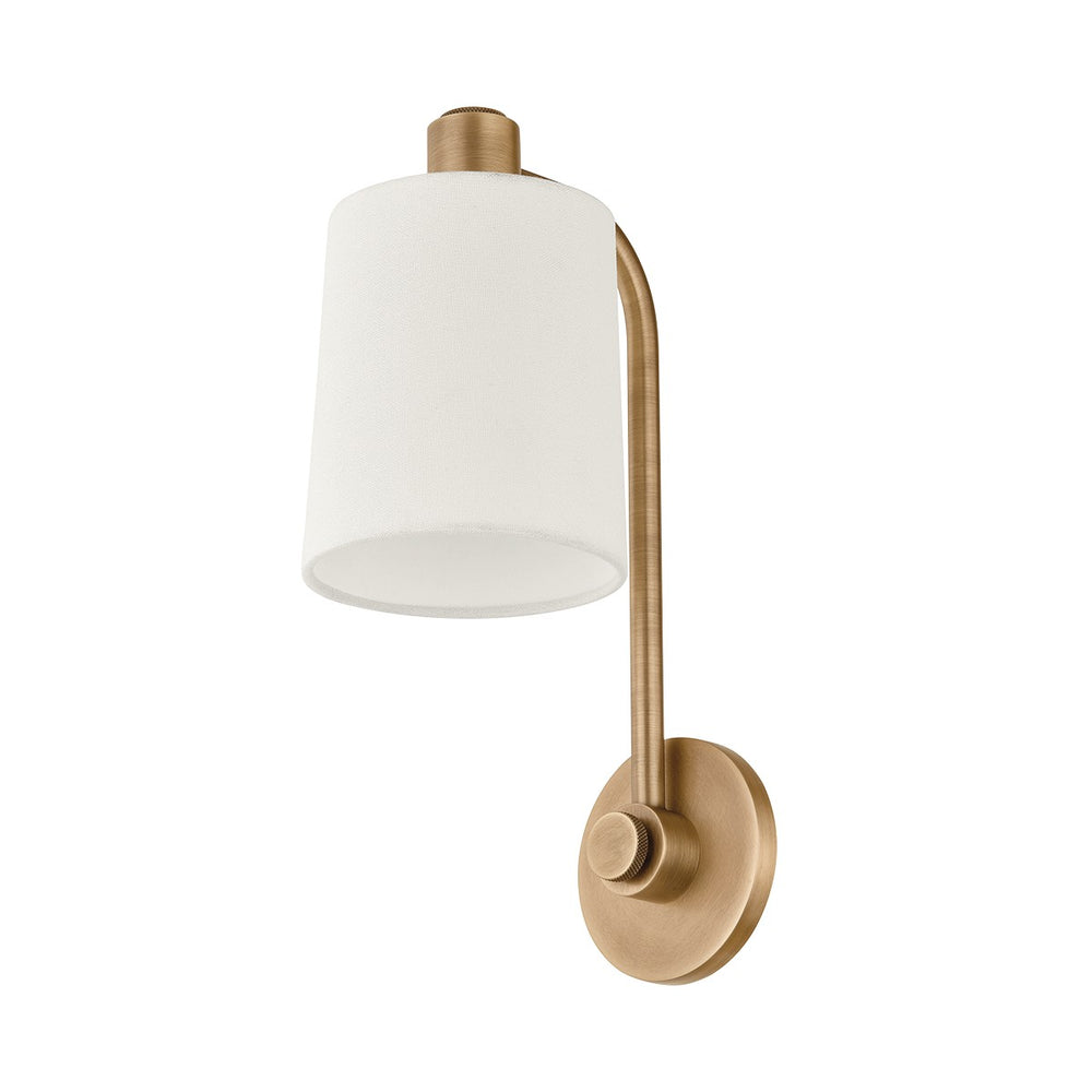 Troy Lighting Canada - One Light Wall Sconce - Rigby - Patina Brass- Union Lighting Luminaires Decor