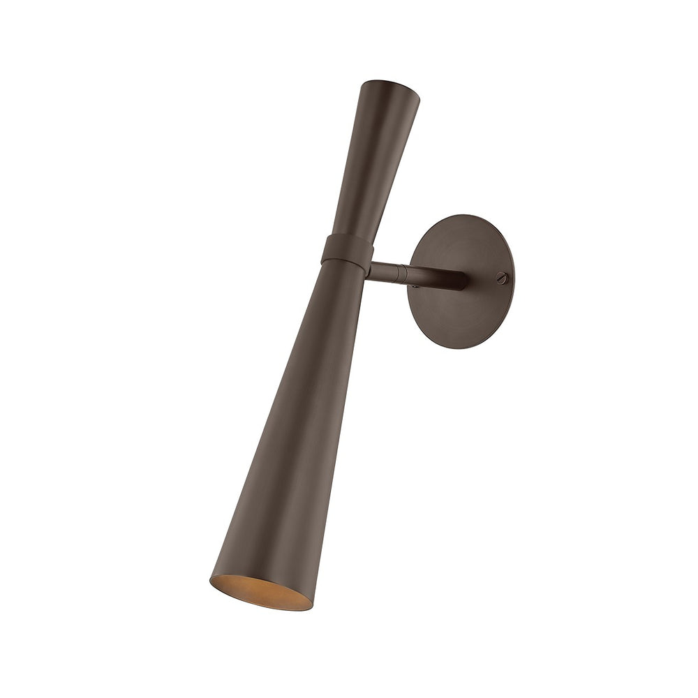 Troy Lighting Canada - One Light Wall Sconce - Dieter - Bronze- Union Lighting Luminaires Decor